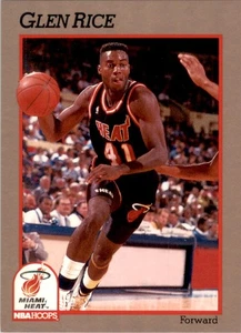 1992 Hoops 100 Superstars #51 Glen Rice Miami Heat - Picture 1 of 2