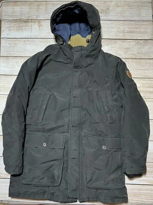Chaqueta Timberland Parka Para Hombres XL Negra Ventilación Seca Pato Abajo Abrigo Abombado Exterior Foto 1 de 4