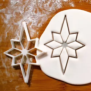 Star Cookie Cutter - Merry Christmas, Bethlehem, comet, supernova, comet, meteor - Picture 1 of 3