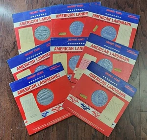 Lot of 8 Vtg 1964 ENRICHMENT RECORDS AMERICAN LANDMARK US HISTORY {LP 33 RPM} - Picture 1 of 23