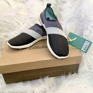 Olukai Damen-Slipper Vintage indigo/trenchblau 203883 Größe 5 neu im Karton 120,00 $ - Bild 1 von 8