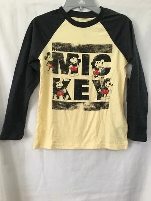 NWT Disney Store Mickey Mouse Boys Long Sleeve Shirt Top Many sizes - Image 1 of 4