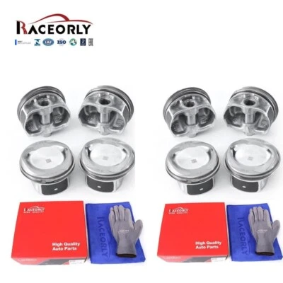 RACEORLY 8x Pistons Rings For Jaguar XF Range Rover Discovery 5.0 V8 AJ133 508PN Foto 1 de 4