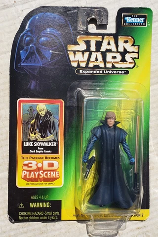 Star Wars Luke Dark Empire Expanded Universe 3.75 Figure POTF2 1998 Kenner Cover