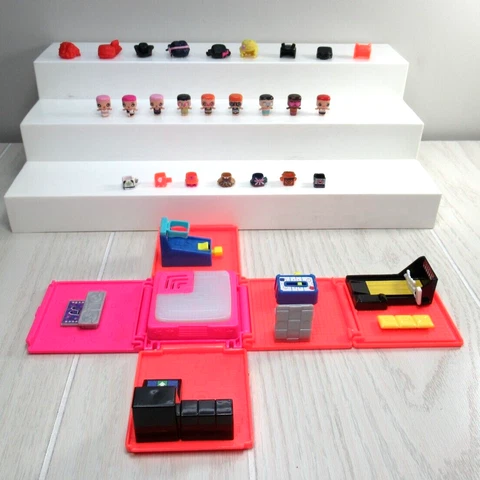 My mini MixieQ's lot arcade playset figures lights sounds Cover