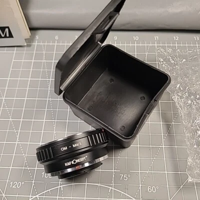 K&F Concept adapter for Olympus OM mount lens to micro 4/3 camera - Image 1 of 4