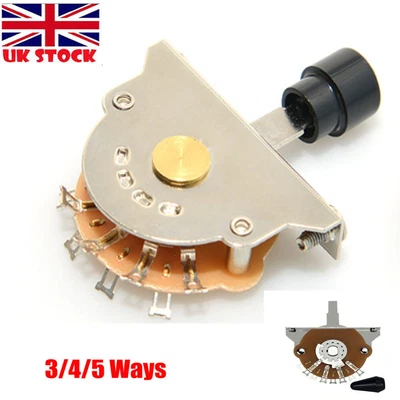 Fits Oak Grigsby Switch For Telecaster Stratocaster Guitar 3 /4/ 5 Way Replaces - Image 1 of 4