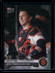 2021 Topps Now #OS-44 Buster Posey Base Card Off Season