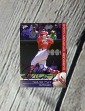 2005 Memphis Redbirds MultiAd Sports Raul Gonzalez Card #12 Signed Auto