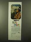 1971 South Dakota Tourism Ad - Mount Rushmore