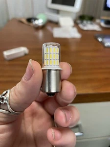 3 pack BA15S AC/DC 12-24V LED bulbs 330 lumens 42525 - Picture 1 of 1