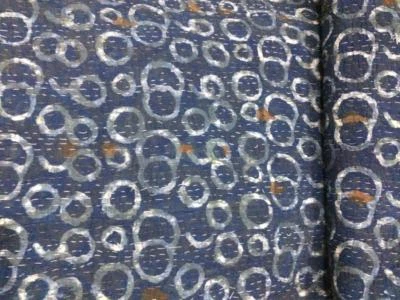 Colcha étnica Ralli King tamanho vintage colcha Kantha cobertor indiano feito à mão  - Imagem 1 de 4