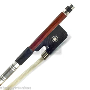 High Quality 3/4 Cello Bow Brazilwood Intermediate Fully-Line Abalone Straight - Picture 1 of 5