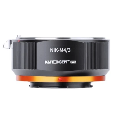 K&F Adapter Pro for Nikon F Mount Lens to Micro Four Thirds MFT M4/3 Camera GH2 - Image 1 of 4