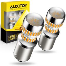 2X 1156 7506 7527 LED Turn Signal DRL Trunk Light Bulbs Amber Bright Free Return