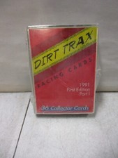 1991 Dirt Trax Racing Cards First Edition Part I Set lot 3