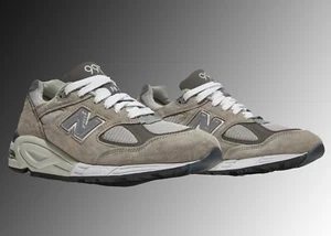 New Balance 990V2 Made In USA Grey White M990GY2 Men Size 11 - Picture 1 of 10
