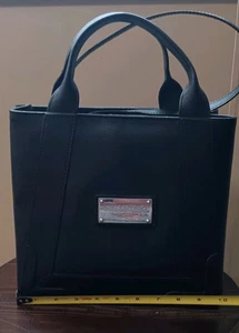 Valentino Tote Handbag Made In Italy Black Amazing Bag - Picture 1 of 9