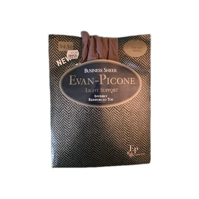 Pantimedias Executive Class Evan-Picone soporte ligero transparente punta reforzada. Nuevo Foto 1 de 4