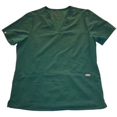 Ropa de trabajo uniforme verde fiesta XL colección técnica Figs Scrubs para mujer Foto 1 de 3
