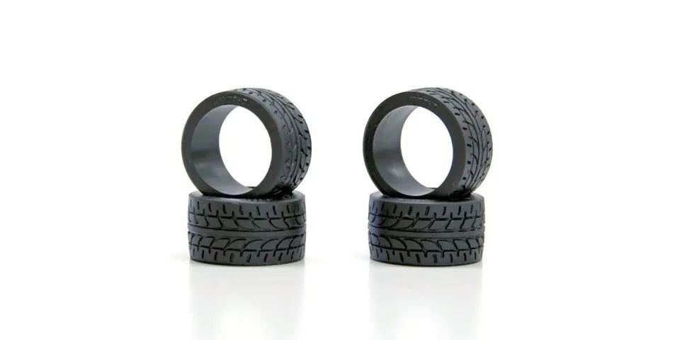 Kyosho Mini-Z 11mm Wide Racing Radial Tire (4pcs) (20 Shore) (KYOMZW38-20B)