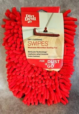 Dirt Devil Dry Cleaning Swipes Washable Microfiber Dusting Pad for Dust & Go NEW - Image 1 of 3