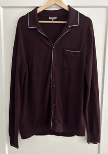 Lanvin Men’s Maroon Cartigan - Picture 1 of 6