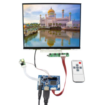 HD MI Board For Raspberry Pi 10.4" 1024x768 LTD104EDZS LED LCD Screen - Image 1 of 4