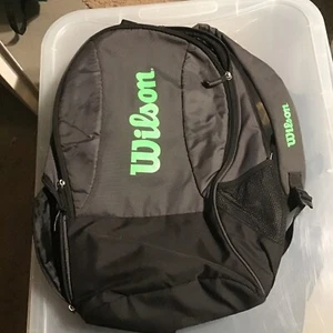 Wilson Tennisrucksack Grau Schwarz - Bild 1 von 4