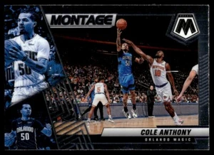 2021-22 Panini Mosaic Montage Cole Anthony Orlando Magic #14 - Picture 1 of 2