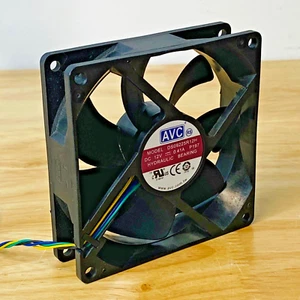 AVC DS09225R12H Desktop Case Cooling Fan 92 x 92 x 25mm 4Pin 6" Cable Length - Picture 1 of 4