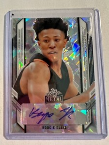 K80,245 - 2021-22 Leaf Metal Portrait Silver Crystal #PABE1 Boogie Ellis Auto