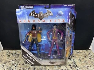 Batman Arkham City Legacy Robin And The Joker Collector Figure set - Picture 1 of 5