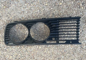 84-88 BMW 5 Series E28 Headlight Grille Right Side / Passenger OEM (US Spec) - Picture 1 of 1