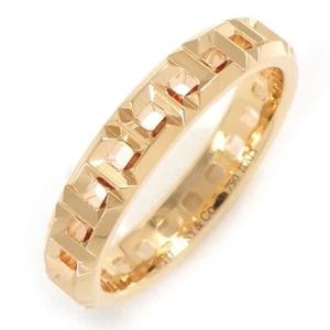 Tiffany & Co. Ring T True Narrow 63065218 3.5mm Width Model 750 Rose Gold US4.75 - Picture 1 of 6