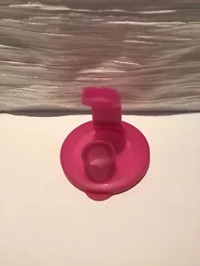 Tupperware Coperchio ribaltabile rosa #5513B con tappo - Foto 1 di 5