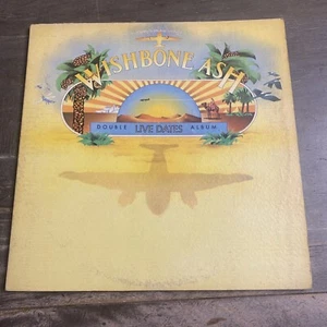 WISHBONE ASH Live Dates MCA Vinyl Double LP Play Tested Solid VG INSERT INCLUDED - Picture 1 of 24