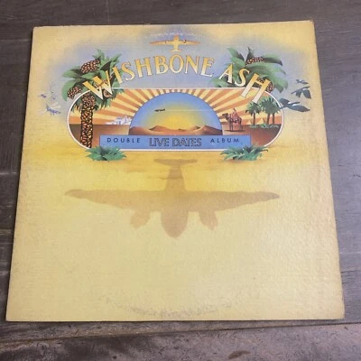 WISHBONE ASH Live Dates MCA Vinyl Double LP Play Tested Solid VG INSERT INCLUDED - Image 1 of 4