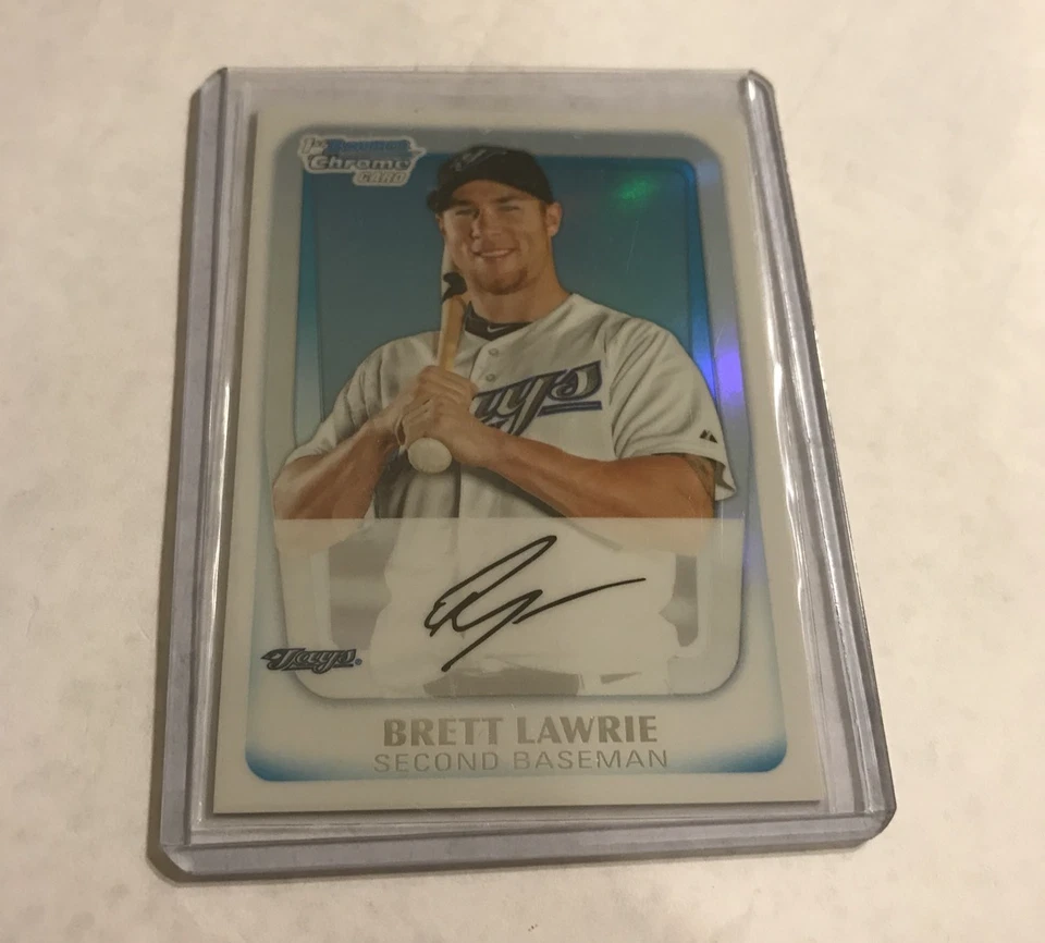 Bowman 2011 primer refractor cromado Brett Lawrie RC/500 Foto 1 de 1