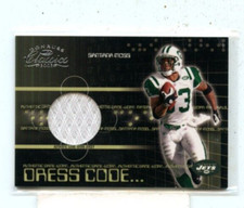 SANTANA MOSS 2003 Donruss Classics Dress Code Game-Worn jersey #D /550