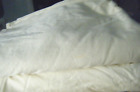 2 CREAM COLORED KING SIZE SHEETS 1 FLAT 1 FITTED