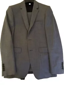 Burberry - suit - light grey / blue wool - UK36 (EU 46) beautiful - £2,500 new - Picture 1 of 9