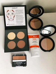 Makeup Lot Tan Bronzer Highlighter Glo Minerals Tan Towel More - Picture 1 of 4