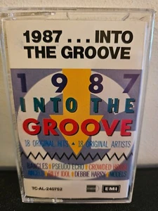 1987...Into The Groove Various Artists 1987 CASSETTE TAPE POP ROCK 18 HOT HITS - Picture 1 of 5