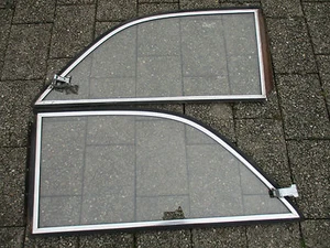 Opel Rekord P2 Seitenfenster Ausstellfenster hinten links rechts SET - Picture 1 of 1