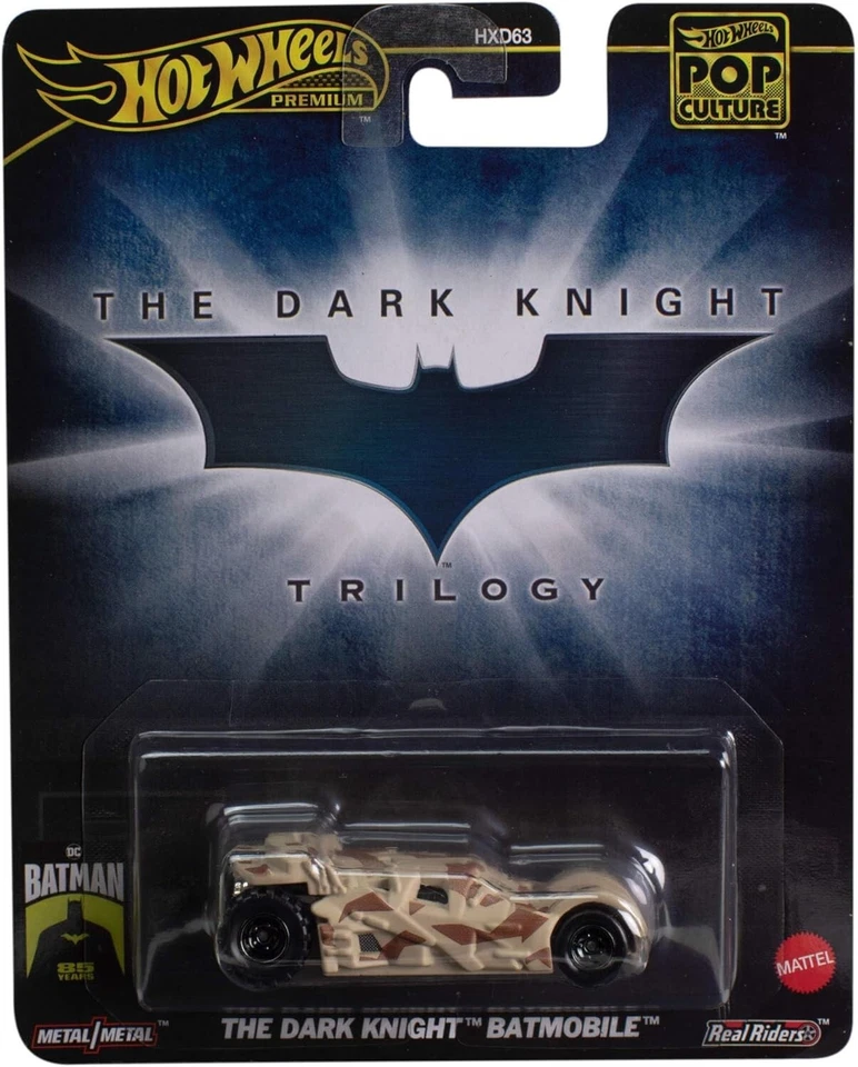 Бэтмобиль Hot Wheels Premium 1:64 Pop Culture The Dark Knight - Изображение 1 из 4