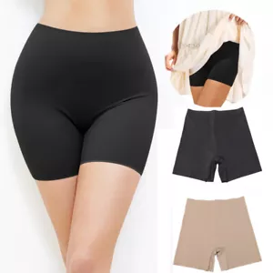 Women Slips Shorts for Under Skirt Under Dresses Seamless Panty Shaper Underwear - Picture 1 of 20