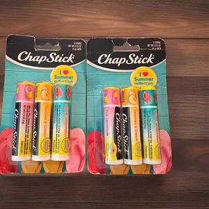 Chapstick Watermelon Lemonade Peach I Love Summer Limited Collection (2x3) - Picture 1 of 3