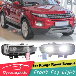 Pair LED Front Fog Light for Range Rover Evoque 2012-2015 Headlight Driving Lamp - Bild 1 von 10