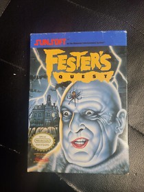 Fester's Quest for NES Nintendo Complete In Box CIB very Good Shape